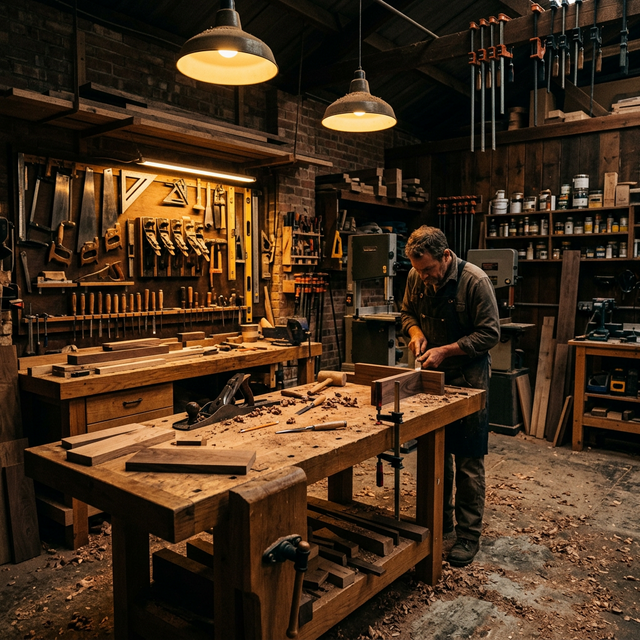 Woodworking workshop